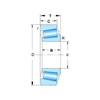 32032 X-Tapered Roller Bearing